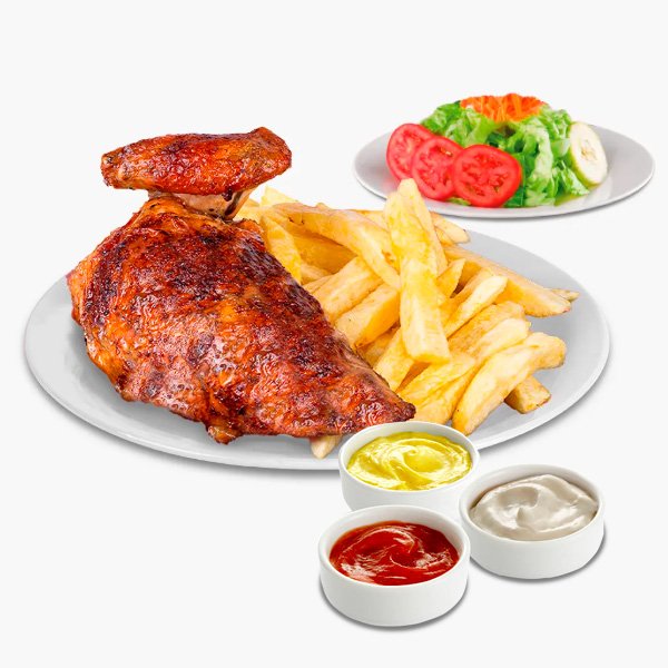 1/4 DE POLLO BRASA